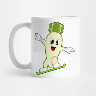 Radish Snowboard Winter sports Mug